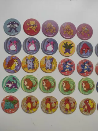 Lote Pokemon Caps