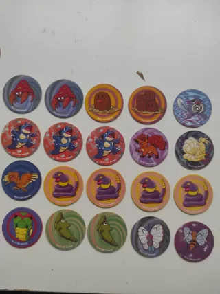 Lote Pokemon Caps