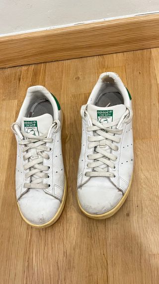 Adidas Stan Smith Talla 39 Verde/Blanco