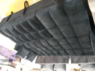 Sofá Cama Negro Terciopelo