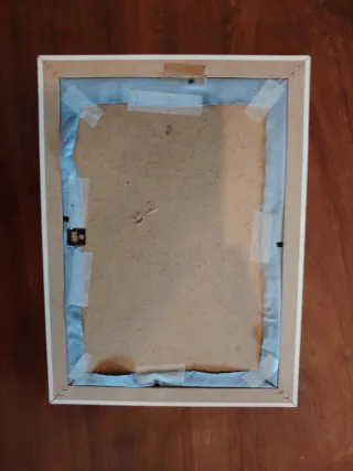 Marco con dibujo de Mickey Mouse en tela