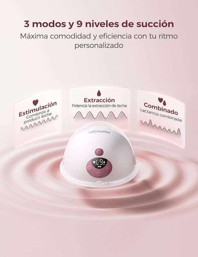 Sacaleches Eléctrico Momcozy M5 Smart