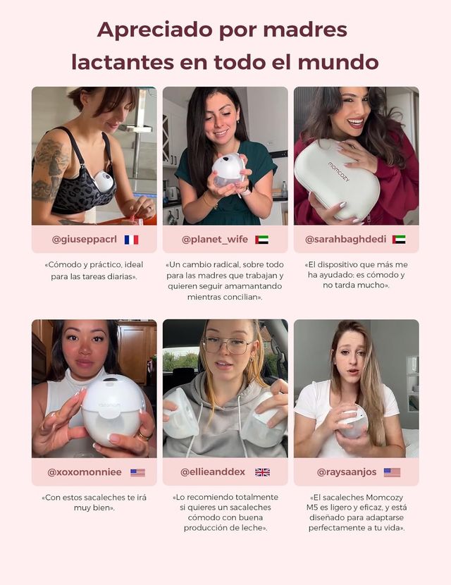 Sacaleches Eléctrico Momcozy M5 Smart