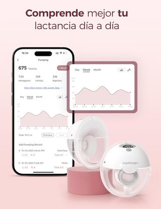 Sacaleches Eléctrico Momcozy M5 Smart