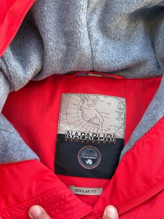 Napapijri Rainforest Anorak Rosso