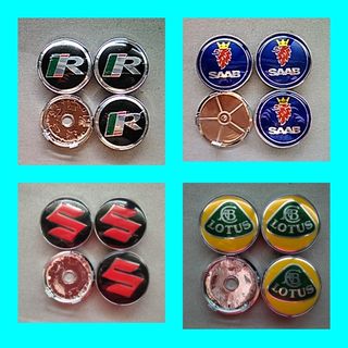 Tapabujes centro rueda Saab Suzuki Lotus Jaguar