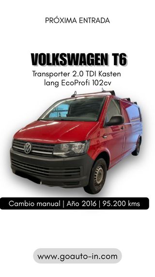 Volkswagen T6 Transporter 2.0 TDI Kasten lang EcoP