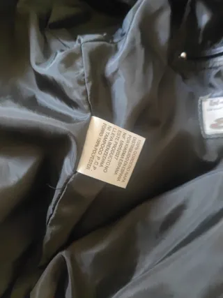 Cazadora cuero hombre