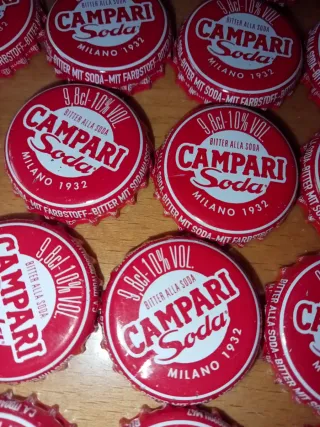 100 Tappi a corona CAMPARI SODA Milano 1932