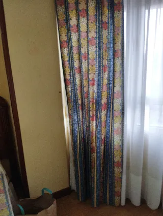 Colchas y tapicería de cortinas