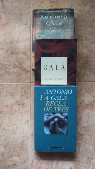Libros de Antonio Gala