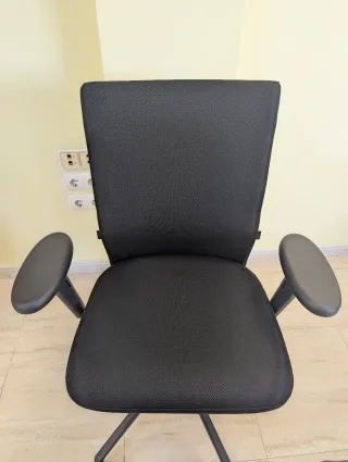 Silla Vitra ID Soft Negra