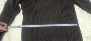 Jersey Lerros Talla XL Marrón Cable Knit