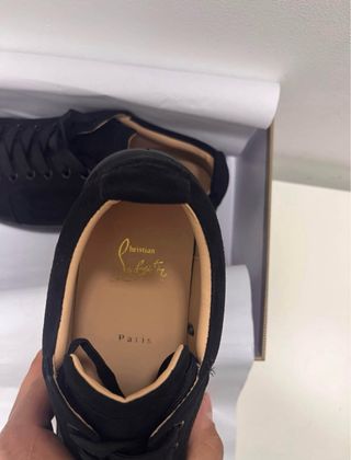 Scarpe Christian Louboutin nere con borchie