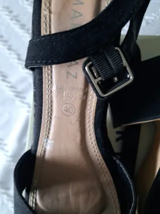 Sandalias de plataforma negras