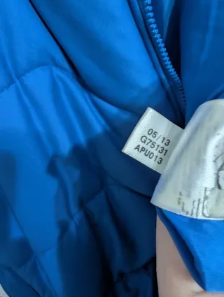 Abrigo Real Madrid Adidas Azul