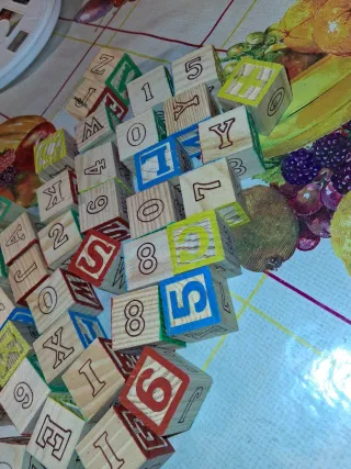 Cubi Didattici In Legno