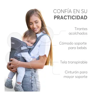 KikkaBoo Mochila Portabebes Ergonomica MYRA