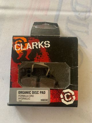 Pastillas Freno Clarks Orgánicas Formula Oro