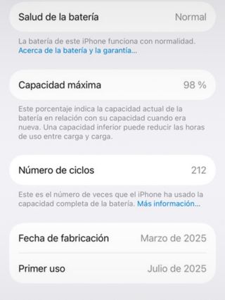 iPhone 15 256 GB Negro.