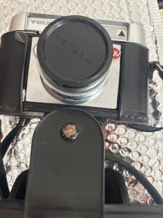 Cámara Werlisa Vintage Plata y Negro