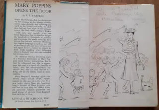 1943 Mary Poppins Opens the Door. Ils. Rareza.