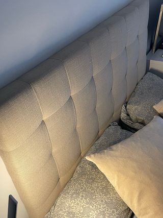 Cabezal de cama Ikea 140cm Beige