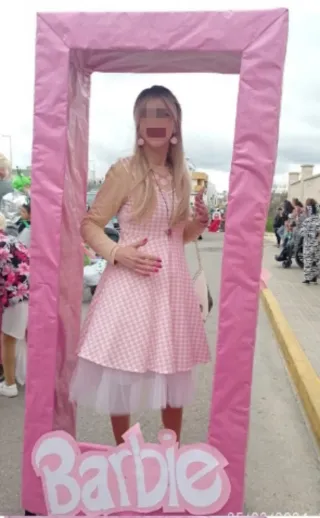 Disfraz Barbie Talla M
