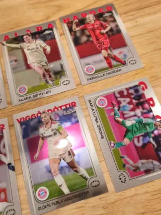 Lote Topps Chrome UWCL 2024/25 Bayern München