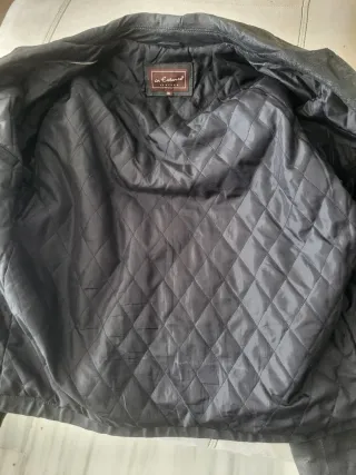 Chaqueta de piel para hombre