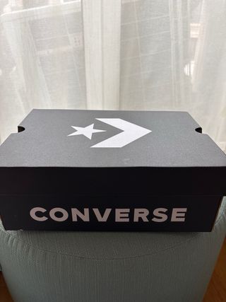 Converse Piel Blancas Talla 39 Nuevas