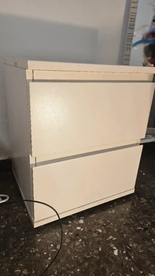 Estantería IKEA Blanca + 2 Mesitas