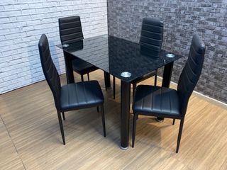 Mesa comedor 4 sillas moderna NUEVA