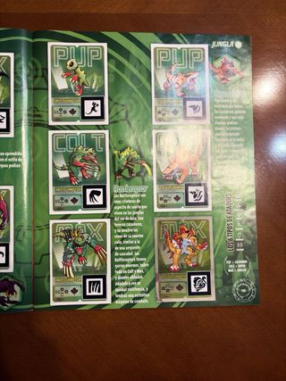 Álbum Invizimals Panini 2011 Casi Completo