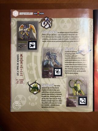 Álbum Invizimals Panini 2011 Casi Completo