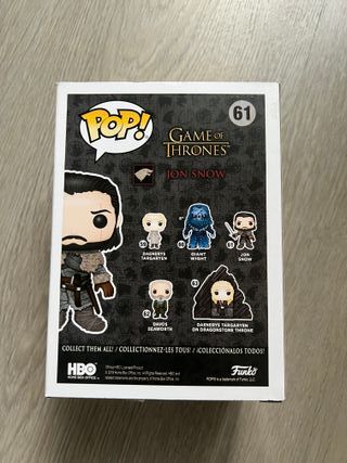 Funko Pop! Jon Snow 61 Juego de Tronos