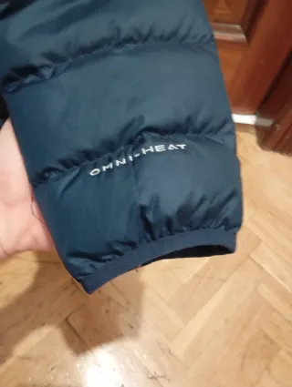 Abrigo Columbia Talla S Negro