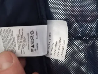 Abrigo Columbia Talla S Negro