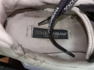 Zapatillas Dolce & Gabbana Blancas y Negras