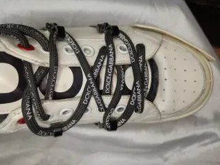 Zapatillas Dolce & Gabbana Blancas y Negras