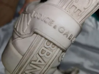 Zapatillas Dolce & Gabbana Blancas y Negras