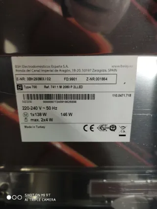 Campana Balay 3BH293MX Inox