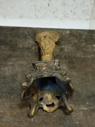 LIQUIDACIÓN 2026 Figura Religiosa Hierro Vintage