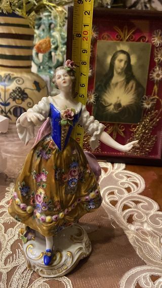 Coppia di danzatori in porcellana WOLKSTEDT