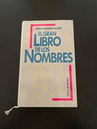 El Gran Libro De Los Nombres