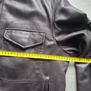 Massimo Dutti Cazadora Piel Vintage Hombre