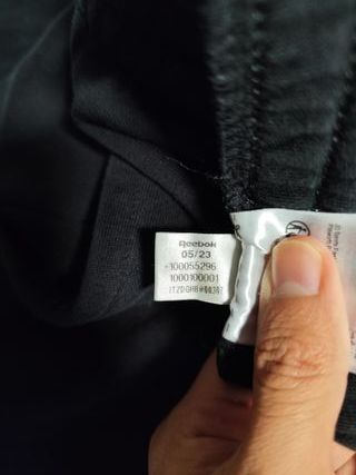 Pantalón Chándal Reebok Negro Talla S Nuevo