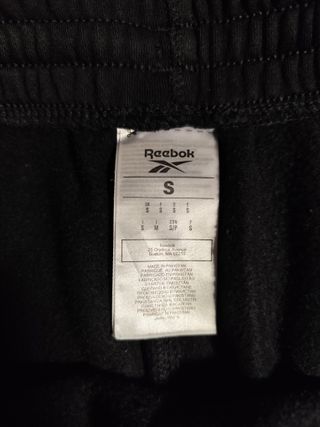 Pantalón Chándal Reebok Negro Talla S Nuevo