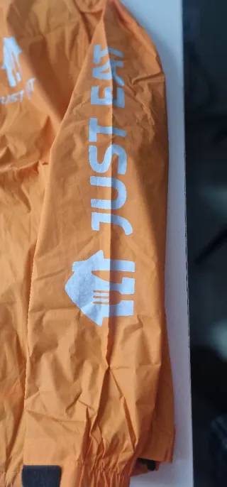 Chaqueta impermeable Just Eat Talla L