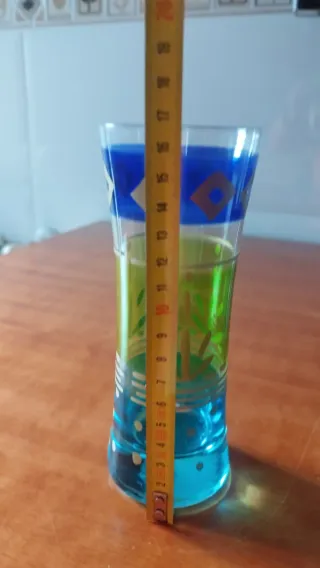 Juego 6 Vasos Decorados Mano